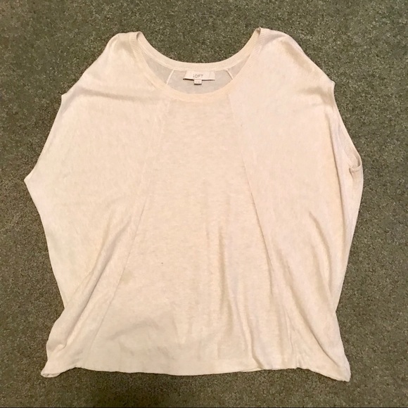 DONATING 8/1! | LOFT | sleeveless poncho sweater - Picture 2 of 6